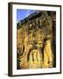 Angkor Thom, Terrace of Elephant, Cambodia-Walter Bibikow-Framed Photographic Print