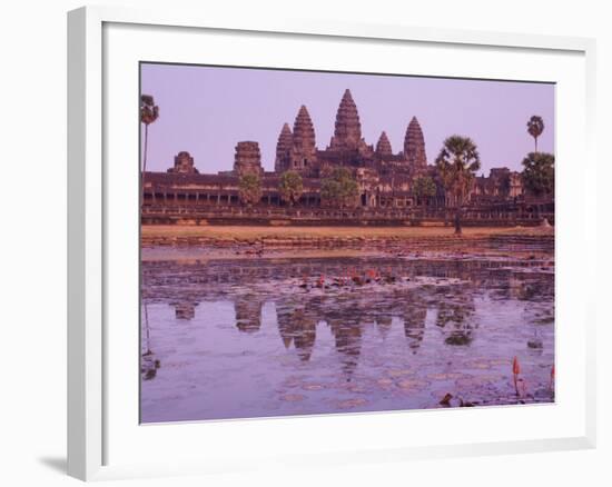 Angkor Wat, Angkor, Unesco World Heritage Site, Siem Reap, Cambodia, Indochina, Southeast Asia Asia-Jochen Schlenker-Framed Photographic Print