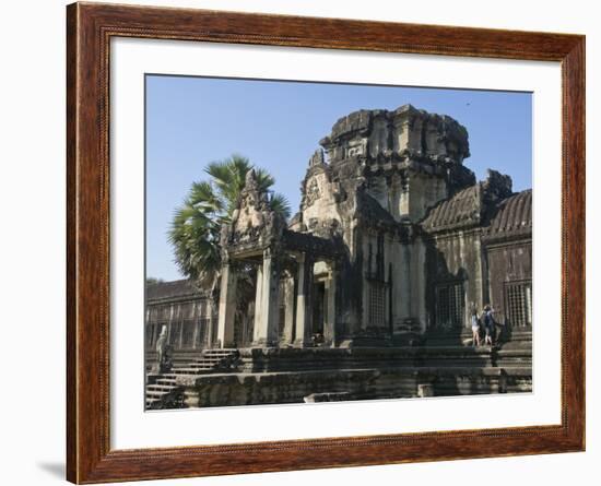 Angkor Wat Archaeological Park, Siem Reap, Cambodia, Indochina, Southeast Asia-Julio Etchart-Framed Photographic Print