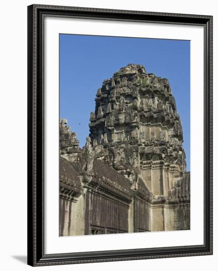 Angkor Wat Archaeological Park, Siem Reap, Cambodia, Indochina, Southeast Asia-Julio Etchart-Framed Photographic Print