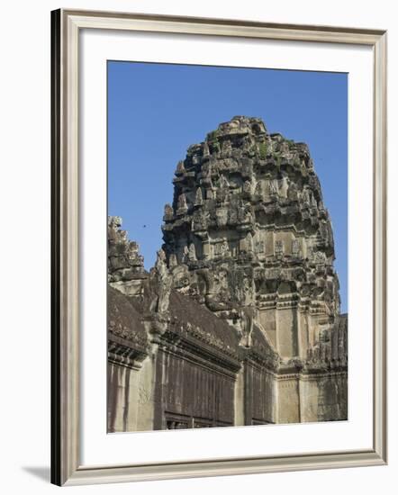 Angkor Wat Archaeological Park, Siem Reap, Cambodia, Indochina, Southeast Asia-Julio Etchart-Framed Photographic Print