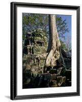 Angkor Wat Archaeological Park, Siem Reap, Cambodia, Indochina, Southeast Asia-Julio Etchart-Framed Photographic Print