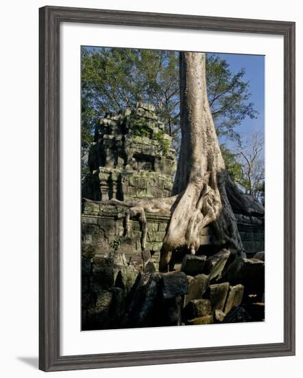 Angkor Wat Archaeological Park, Siem Reap, Cambodia, Indochina, Southeast Asia-Julio Etchart-Framed Photographic Print