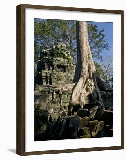 Angkor Wat Archaeological Park, Siem Reap, Cambodia, Indochina, Southeast Asia-Julio Etchart-Framed Photographic Print