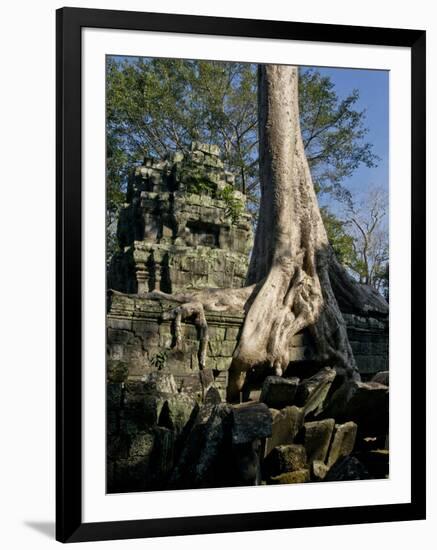 Angkor Wat Archaeological Park, Siem Reap, Cambodia, Indochina, Southeast Asia-Julio Etchart-Framed Photographic Print