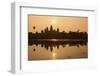 Angkor Wat at Sunrise, Angkor Wat Temple Complex UNESCO World Heritage Site, Angkor-Stephen Studd-Framed Photographic Print