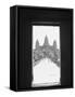 Angkor Wat Doorway View, Cambodia-Walter Bibikow-Framed Stretched Canvas