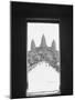 Angkor Wat Doorway View, Cambodia-Walter Bibikow-Mounted Photographic Print