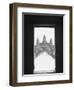 Angkor Wat Doorway View, Cambodia-Walter Bibikow-Framed Photographic Print