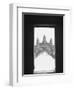 Angkor Wat Doorway View, Cambodia-Walter Bibikow-Framed Photographic Print