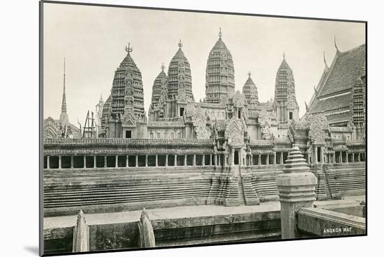 Angkor Wat Photograph-null-Mounted Art Print
