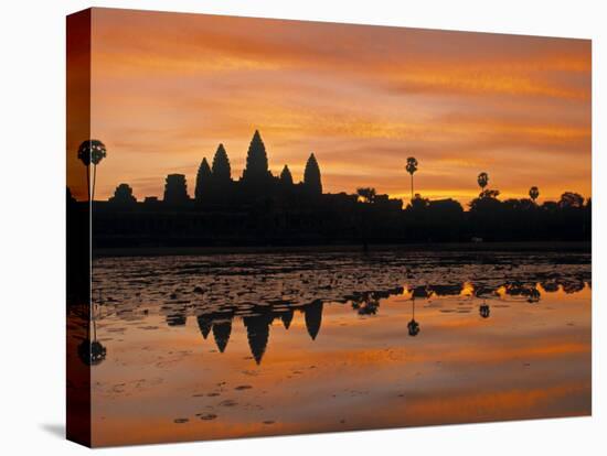 Angkor Wat, Siem Reap, Cambodia-Walter Bibikow-Stretched Canvas