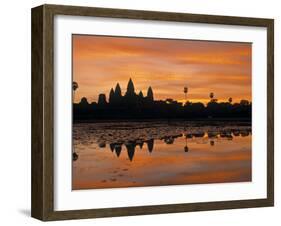 Angkor Wat, Siem Reap, Cambodia-Walter Bibikow-Framed Photographic Print