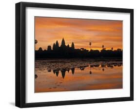 Angkor Wat, Siem Reap, Cambodia-Walter Bibikow-Framed Photographic Print