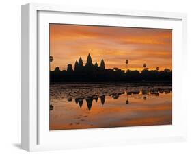 Angkor Wat, Siem Reap, Cambodia-Walter Bibikow-Framed Photographic Print