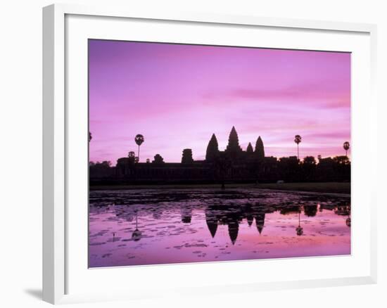 Angkor Wat, Siem Reap, Cambodia-Walter Bibikow-Framed Photographic Print