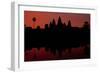 Angkor Wat Sunrise II-Erin Berzel-Framed Photographic Print