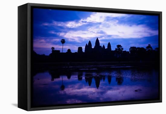 Angkor Wat Sunrise III-Erin Berzel-Framed Stretched Canvas