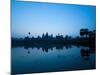 Angkor Wat Temple and Moon, Angkor Temples, UNESCO World Heritage Site, Siem Reap, Cambodia-Matthew Williams-Ellis-Mounted Photographic Print