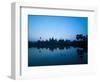 Angkor Wat Temple and Moon, Angkor Temples, UNESCO World Heritage Site, Siem Reap, Cambodia-Matthew Williams-Ellis-Framed Photographic Print