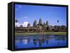 Angkor Wat Temple, Angkor, Cambodia-Angelo Cavalli-Framed Stretched Canvas