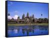 Angkor Wat Temple, Angkor, Cambodia-Angelo Cavalli-Framed Stretched Canvas