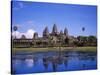 Angkor Wat Temple, Angkor, Cambodia-Angelo Cavalli-Stretched Canvas