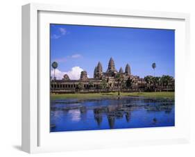 Angkor Wat Temple, Angkor, Cambodia-Angelo Cavalli-Framed Photographic Print