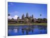 Angkor Wat Temple, Angkor, Cambodia-Angelo Cavalli-Framed Photographic Print