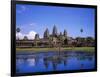 Angkor Wat Temple, Angkor, Cambodia-Angelo Cavalli-Framed Photographic Print