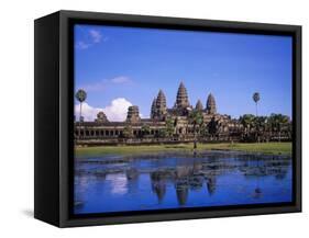 Angkor Wat Temple, Angkor, Cambodia-Angelo Cavalli-Framed Stretched Canvas