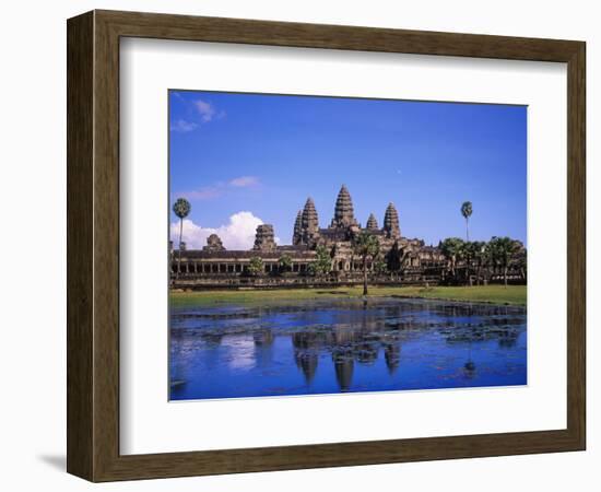 Angkor Wat Temple, Angkor, Cambodia-Angelo Cavalli-Framed Photographic Print