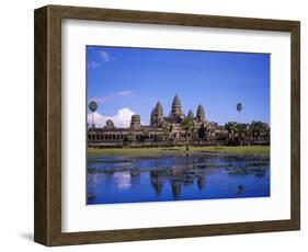 Angkor Wat Temple, Angkor, Cambodia-Angelo Cavalli-Framed Photographic Print