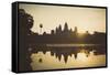 Angkor Wat Temple, Angkor, UNESCO World Heritage Site, Cambodia, Indochina, Southeast Asia, Asia-Yadid Levy-Framed Stretched Canvas