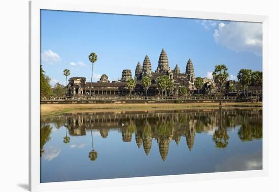 Angkor Wat Temple Complex, Angkor World Heritage Site, Siem Reap, Cambodia-David Wall-Framed Photographic Print