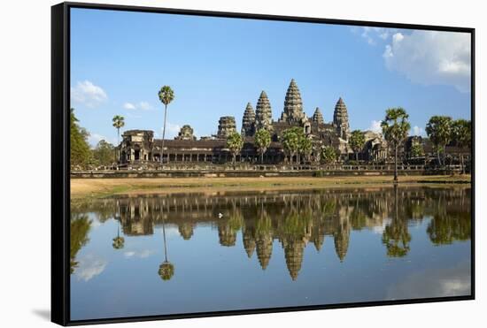 Angkor Wat Temple Complex, Angkor World Heritage Site, Siem Reap, Cambodia-David Wall-Framed Stretched Canvas