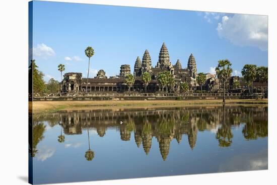Angkor Wat Temple Complex, Angkor World Heritage Site, Siem Reap, Cambodia-David Wall-Stretched Canvas
