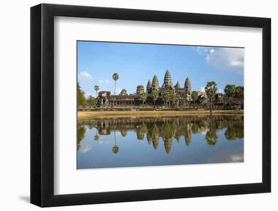 Angkor Wat Temple Complex, Angkor World Heritage Site, Siem Reap, Cambodia-David Wall-Framed Photographic Print