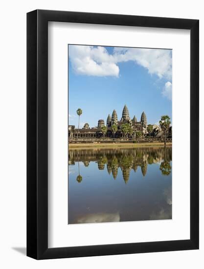 Angkor Wat Temple Complex, Angkor World Heritage Site, Siem Reap, Cambodia-David Wall-Framed Photographic Print