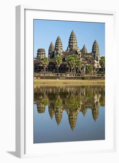 Angkor Wat Temple Complex, Angkor World Heritage Site, Siem Reap, Cambodia-David Wall-Framed Photographic Print