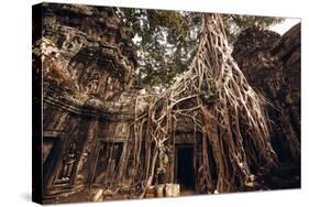 Angkor Wat Temple in Siem Reap, Cambodia-Andrey Bayda-Stretched Canvas
