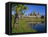 Angkor Wat, Temple in the Evening, Angkor, Siem Reap, Cambodia-Gavin Hellier-Framed Stretched Canvas