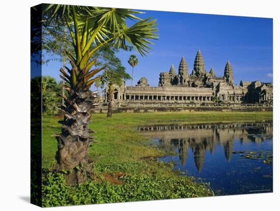 Angkor Wat, Temple in the Evening, Angkor, Siem Reap, Cambodia-Gavin Hellier-Stretched Canvas
