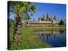 Angkor Wat, Temple in the Evening, Angkor, Siem Reap, Cambodia-Gavin Hellier-Stretched Canvas