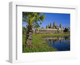 Angkor Wat, Temple in the Evening, Angkor, Siem Reap, Cambodia-Gavin Hellier-Framed Photographic Print