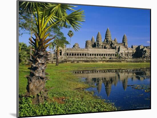 Angkor Wat, Temple in the Evening, Angkor, Siem Reap, Cambodia-Gavin Hellier-Mounted Photographic Print