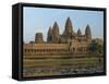 Angkor Wat Temple in the Evening, Siem Reap, Cambodia, Indochina, Southeast Asia-Gavin Hellier-Framed Stretched Canvas