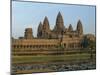 Angkor Wat Temple in the Evening, Siem Reap, Cambodia, Indochina, Southeast Asia-Gavin Hellier-Mounted Photographic Print