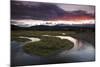 Angler Rob Wood on the South Fork River, Montana-Adam Barker-Mounted Photographic Print