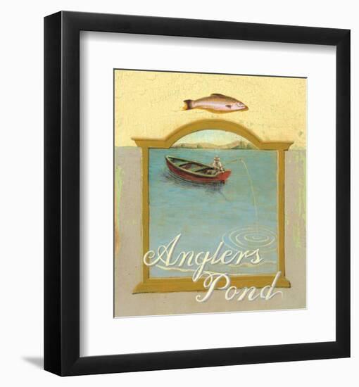 Angler's Pond-Robert LaDuke-Framed Art Print